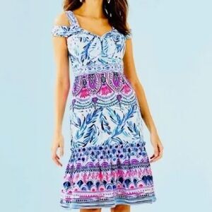 Lilly Pulitzer midi dress size 8